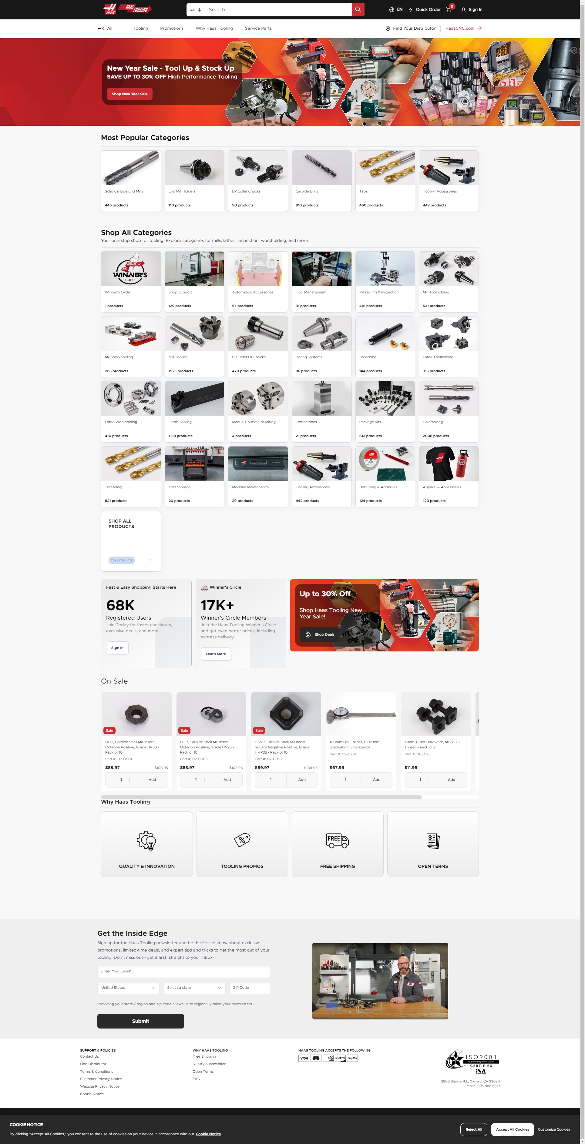 某外贸CNC精密加工B2C营销型网站建设案例
